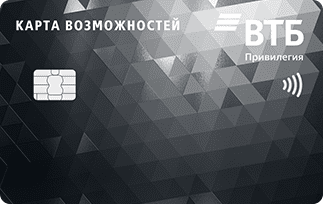 Кредитная карта Карта возможностей Привилегия