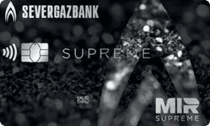Дебетовая карта Mir Supreme