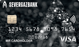 Дебетовая карта Visa Signature