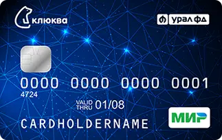 Дебетовая карта Клюквенная
