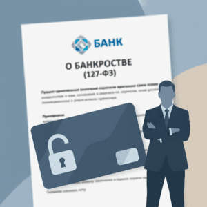 Блокировка карт и счетов в процедуре банкротства