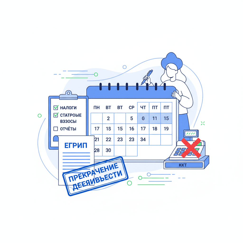 Через сколько после открытия можно закрыть ИП?