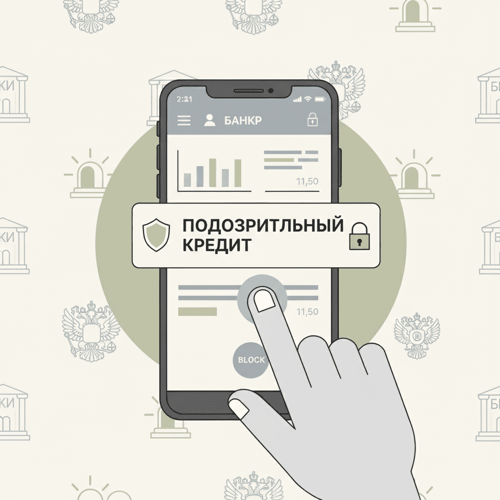 Что делать, если мошенники оформили кредит в личном кабинете?