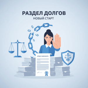 Как разделить долги с бывшим мужем и не платить за его кредиты?