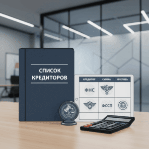 Как составить список кредиторов при банкротстве?