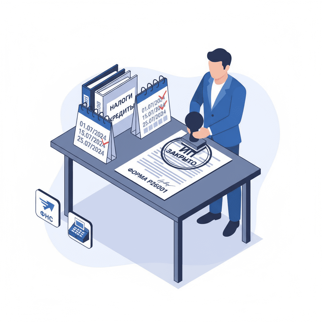 Как закрыть ИП с долгами?