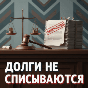 Когда не списываются долги при банкротстве?