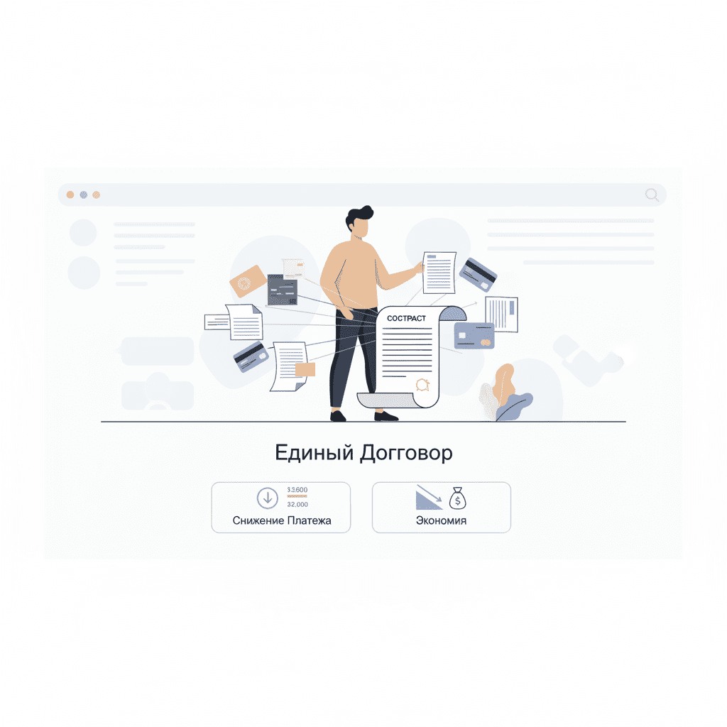 Можно ли объединить кредиты и как на этом сэкономить?