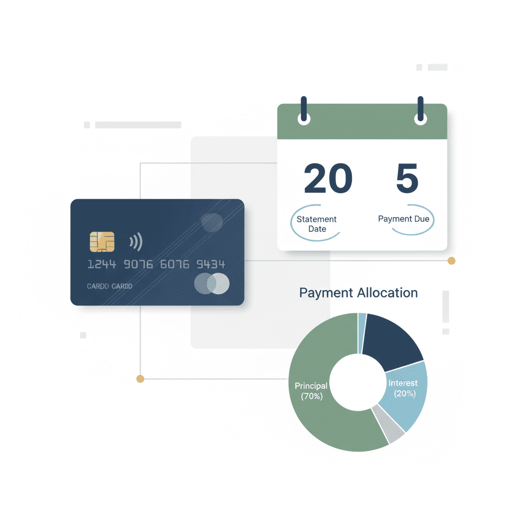 Почему после пополнения кредитной карты осталась задолженность?