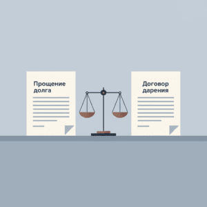 Прощение долга и дарение. В чем отличие?