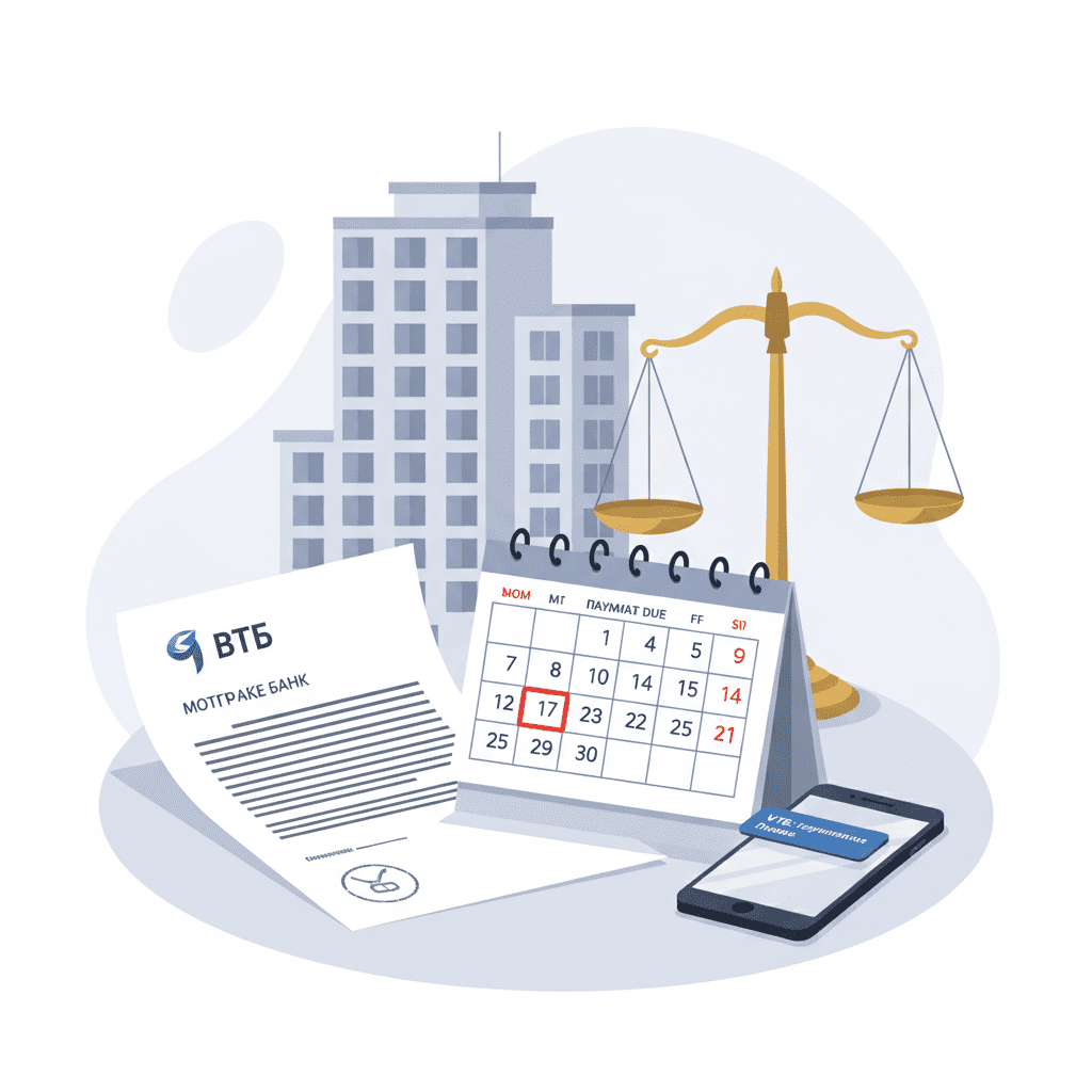 Просрочка платежа по ипотеке в ВТБ. Какие последствия ожидают заемщика?