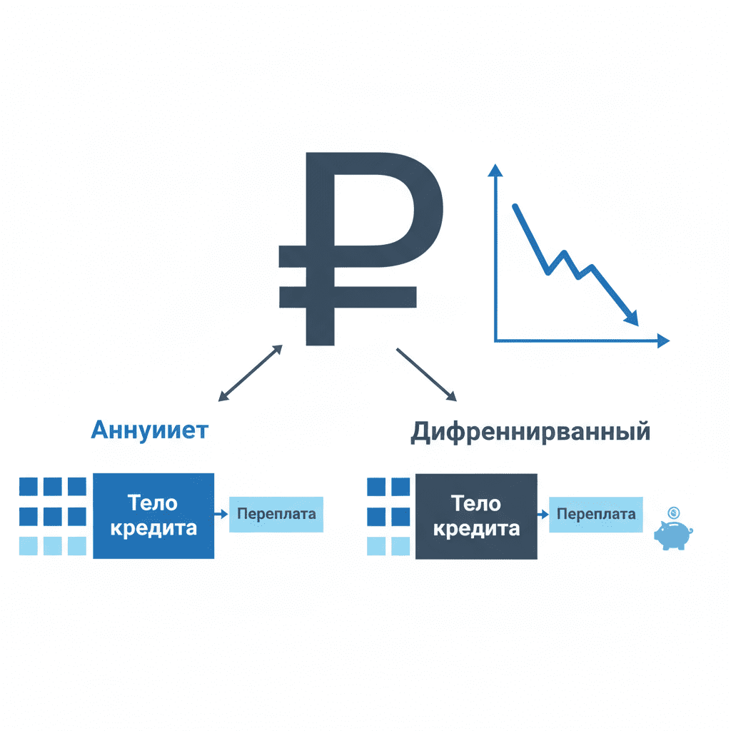 Тело кредита. Как основной долг влияет на переплату банку?