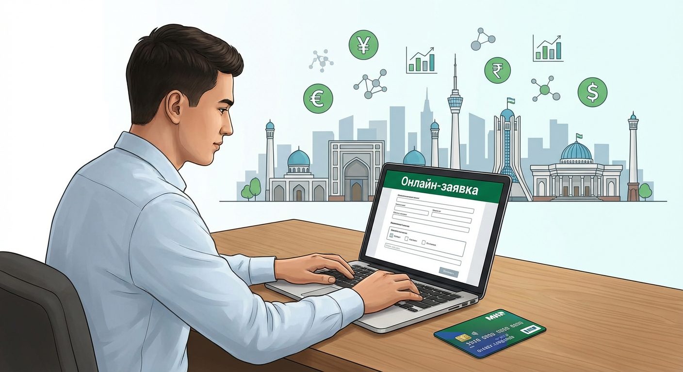 Как гражданину Узбекистана получить займ на карту МИР?