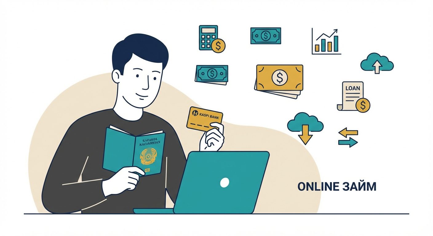 Можно ли гражданину Казахстана получить займ на иностранную карту Kaspi?