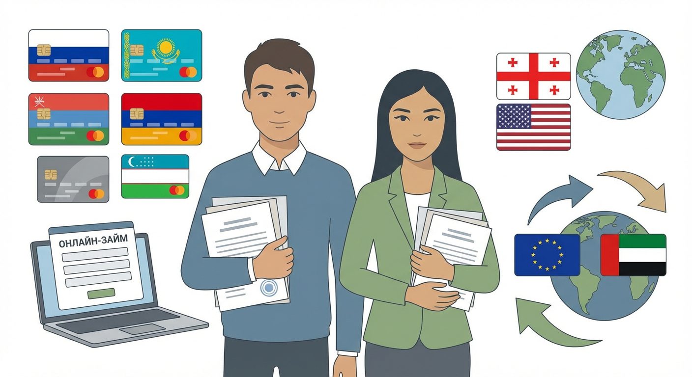 Можно ли получить займ иностранцу на карту иностранного банка?