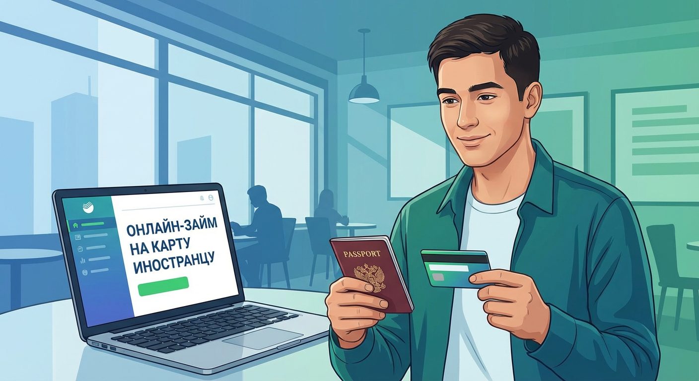 На какие карты можно получить займ иностранцу?